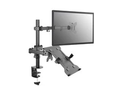 Laikiklis Equip Įrenkite nešiojamojo kompiuterio dėklą ir 13–32 colių monitorių / LCD stalinį laikiklį