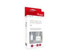 Adapteris AV Equip Adapteris USB-C -> Audio 2x3-Pin 3,5mm St/Bu 0,15m ws