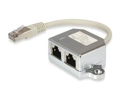 Equip Equip Splitter C5 1xRJ45 2xRJ45 St / BU 0,15m