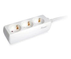 Equip Steckdosenleiste 3-fach Schuko 1.5m Kabelis