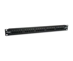Equip Patchpanel 25x RJ45 Cat3 19" UTP 1HE ISDN juoda