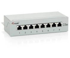 Equip EFB Pečfeldas, 8xRJ- 45 (RAL- 7035)