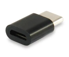 USB adapteris Equip USB-C - Juodas mikroUSB (133472)