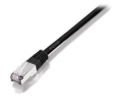Equip Patchkabel Cat5e Crossov. SF/UTP 2xRJ45 5.00m sw PVC Polybeutel