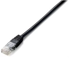 Equip ECO, RJ-45 / RJ-45, cat.5E, U / UTP, juoda, 20m (825459)