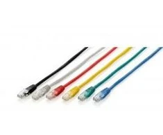 Equip CAT6 Patch UTP Juodas 1 m 625450