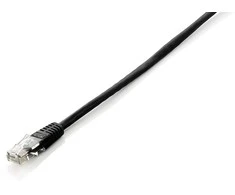 Equip RJ-45 RJ-45 Cat.5E F / UTP Juodas 20m (625459)