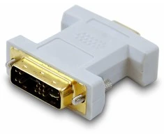 AV adapteris Equip DVINI - D- Sub (VGA) smėlio spalvos (118945)