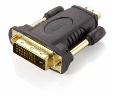 AV adapteris Equip HDMI - DVI- D juoda (118908)