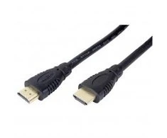 Equip įrengti 119355 didelės spartos HDMI laidą su Ethernet HDMI kištuku į HDMI kištuką 5,00 m juodu auksu
