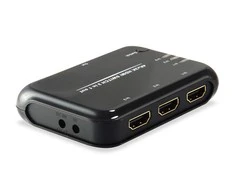 Equip Įrengimo jungiklis 3 xHDMI 4K (332721)