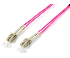 Equip LC fiber- optinis laidas - LC, Multi- Mode, 50 / 125 OM4, 2m
