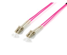 Equip Įrengti šviesolaidinį patchcord LC – LC daugiamodį dvipusį OM4, 10 m (255516)