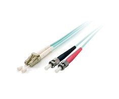 Equip Equip LWL Patchkabel LC- > ST 15.00m Multimode Duplex OM3 turq Polybeutel