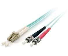 Equip LC optinių skaidulų kabelis - ST Multimode Duplex OM3, 10m (255216)