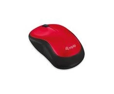 Equip Optinė belaidė pelė USB Komfort R+L raudona