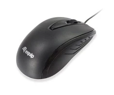 Pelės Equip Optinė Tischmaus, Compact, Juodas