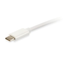 USB kabelis Equip USB-C - 2 m Balta (128352)