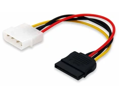 Equip Įrengti 112050 maitinimo kabelio vidinę Molex jungtį / SATA jungtį
