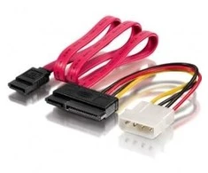 Equip Molex - SATA 22- pin, 0.5m, Multicolor (112054)
