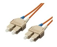 Equip Įrengti permatomą patchcord, SC-SC, daugiamodį, dvipusį, OM1, 1 m (253321)