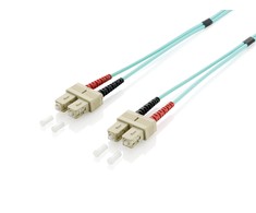 Equip Equip LWL Patchkabel SC- > SC 30.00m Multimode Duplex OM3 turq
