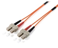 Equip Įrengti Fiber Optic Patchcord SC - SC, Duplex OS2, 1m (253331)