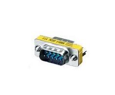 Equip DB- 9 - DB- 9, geltona (124300)