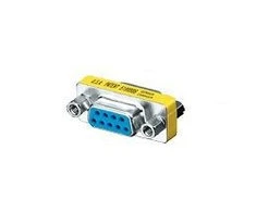 Equip Įrengti 124301 mini lyties keitiklį, 9 kontaktų moterišką/moterišką