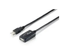 Sonstige Equip USB 2.0 Type A Active Extension Cable Male to Female - 5m - 5 m - USB A - USB A - USB 2.0 - Male/Female - Juodas