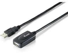Sonstige Equip USB 2.0 Type A Active Extension Cable Male to Female - 5m - 5 m - USB A - USB A - USB 2.0 - Male/Female - Juodas