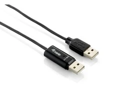 USB kabelis Equip USB-A - USB-A 1,8 m Juodas (133339)