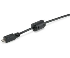 USB kabelis Equip USB-A - mikroUSB 1 m Juodas (128596)