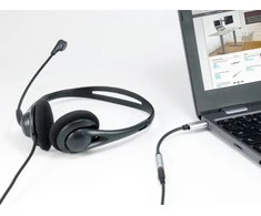 Equip USB adapteris USB-C - 3,5 mm lizdas, juodas (USB-C į 3,5 mm garso DAC)