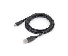 USB kabelis Equip USB-A - USB-C 3 m juoda (128886)