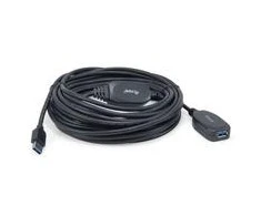 USB kabelis Equip USB-A - USB-A 10 m Juodas (133347)