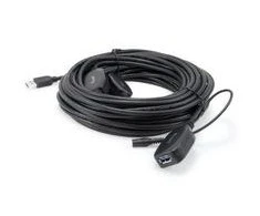 USB kabelis Equip USB-A - USB-A 15 m Juodas (133348)