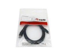 USB kabelis Equip USB-A - USB-C 2 m Juodas (128344)