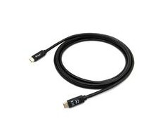 USB kabelis Equip USB-C - USB-C 2 m Juodas (128347)