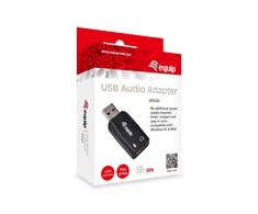 Equip Garso plokštė USB 2x3.5mm stereo extern