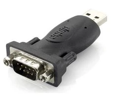 USB adapteris Equip USB - RS- 232 Juodas (133382)