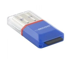 Esperanza MicroSD EA134B Mėlynas USB2.0 (MicroSD Pen Drive)