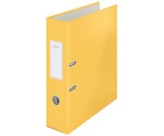 Segtuvas Leitz 180° Cosy, Soft Touch, 80mm, šiltai geltonos spalvos