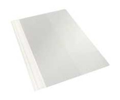Leitz Esselte 28345, Permatomas, Baltas, Metalas, Plastikas, 160 lapų, A4, 1 kišenė, 228 mm