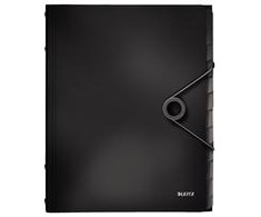 Leitz GUMKŲ ETIKETĖ LEITZ SOLID 12 ROLS, BLAKK