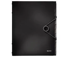 Leitz GUMKŲ ETIKETĖ LEITZ SOLID 12 ROLS, BLAKK