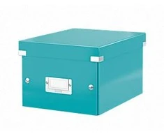 Universali dėžė Leitz Click&amp;Store Small, 216x160x282mm, ledo mėlynos spalvos