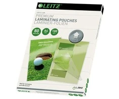 Leitz A4 UDT 80 mic 100 pcs