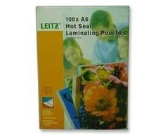 Leitz Leitz EVA A6 2x125mµ, Transparent, 115 mm, 30 mm, 160 mm, 530 g, 100 pc(s)