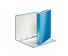 Segregatorius Leitz Wow 4- žiedas A4 40mm mėlyna (42420036)